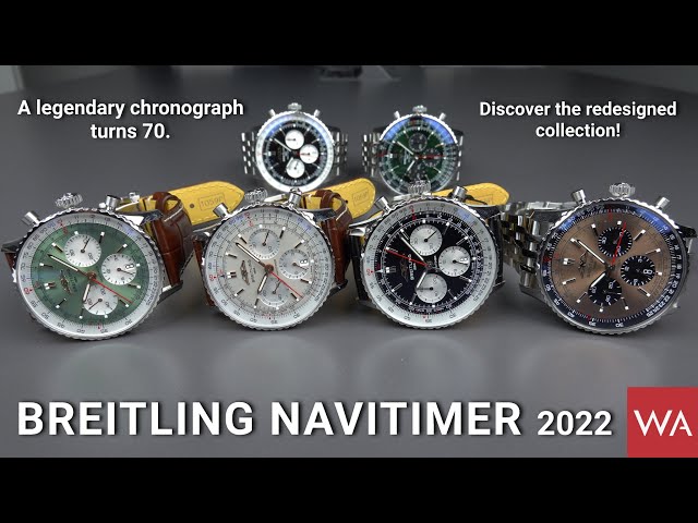 Meet the New Icons– Navitimer 36 and 32: