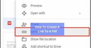 How To Create A Link To A Pdf