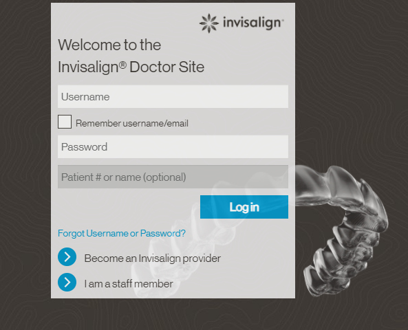 How to Login to the Invisalign Doctor Portal